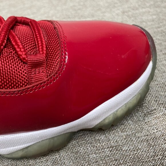 Nike Air Jordan 11 Retro Win Like 96 Men's 13 Gym Red Black-White 378037-623 - Picture 13 of 15